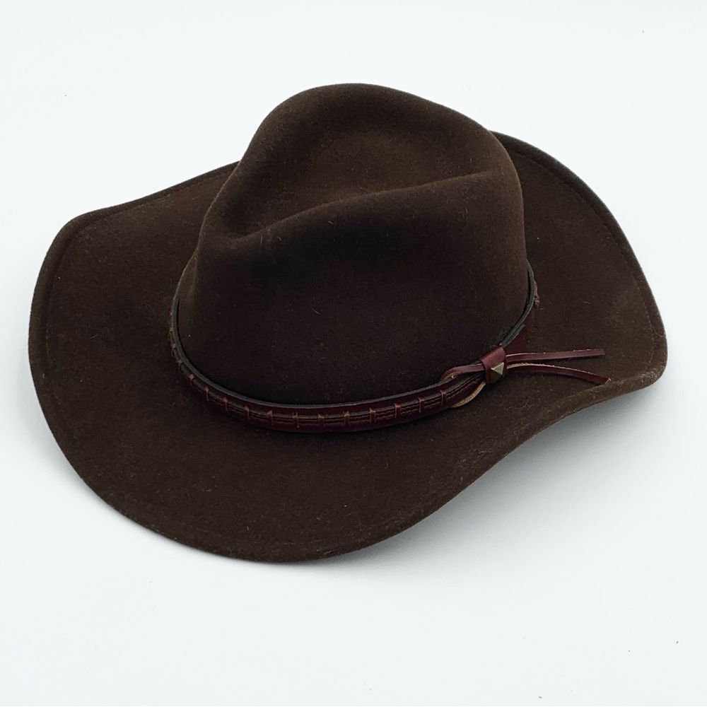 Bailey of Hollywood Firehole Brown LiteFelt® Wool Cowboy Hat USA